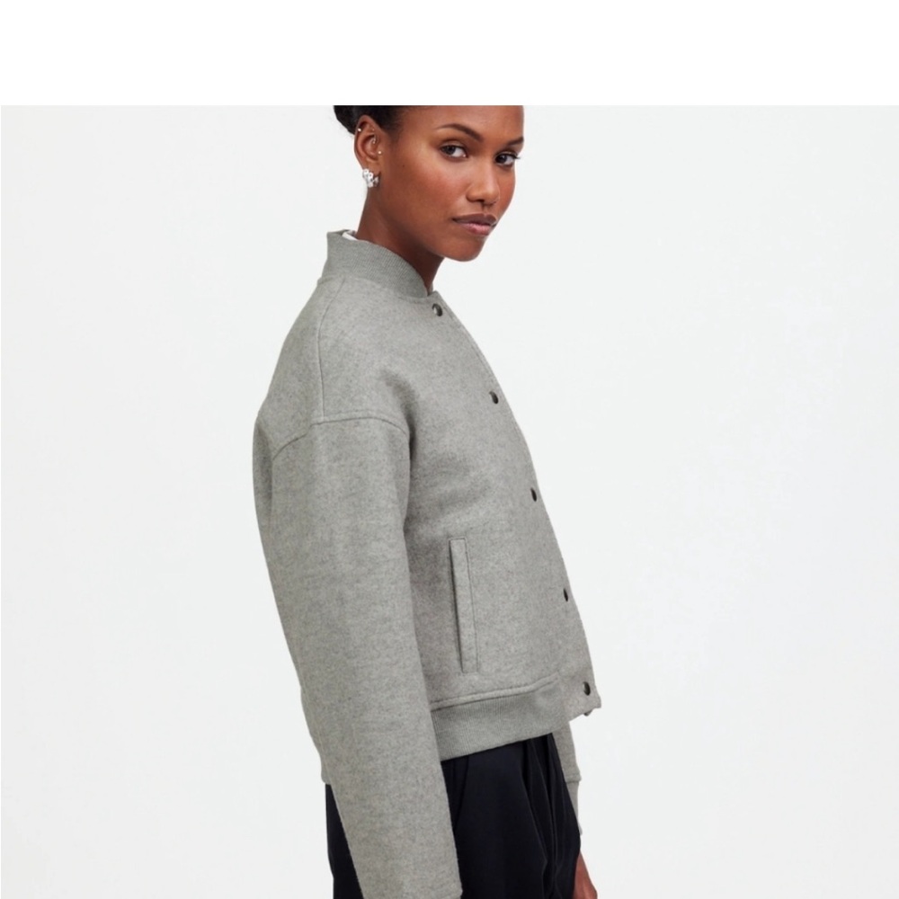 Madewell Knit Bomber Jacket